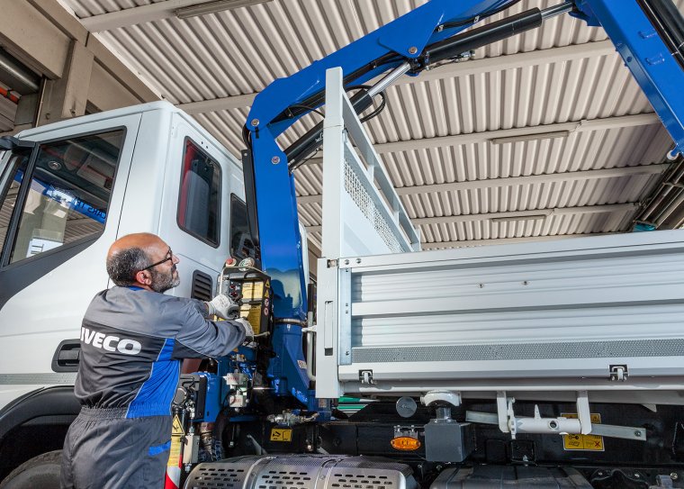 Crane maintenance and repair Mazzarolo Fonte Treviso