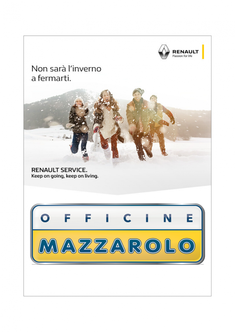 Renault Dacia pull winter 2019 front brake front brake discs mazzarolo workshop fonte treviso