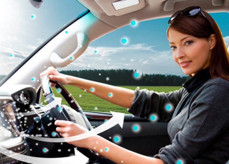 Sanitization and sanitization with ozone and car interior disinfectant Officine Mazzarolo Fonte Tv